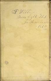 Natural History of Man book inscription and Moonlight Flat bushland 2014