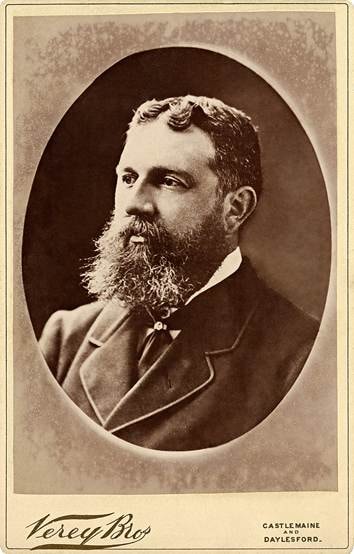 Nicholas Webber portrait, 1860s, Castlemaine goldfields