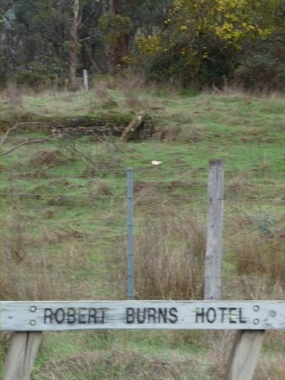 Robert Burns Hotel site, 2014